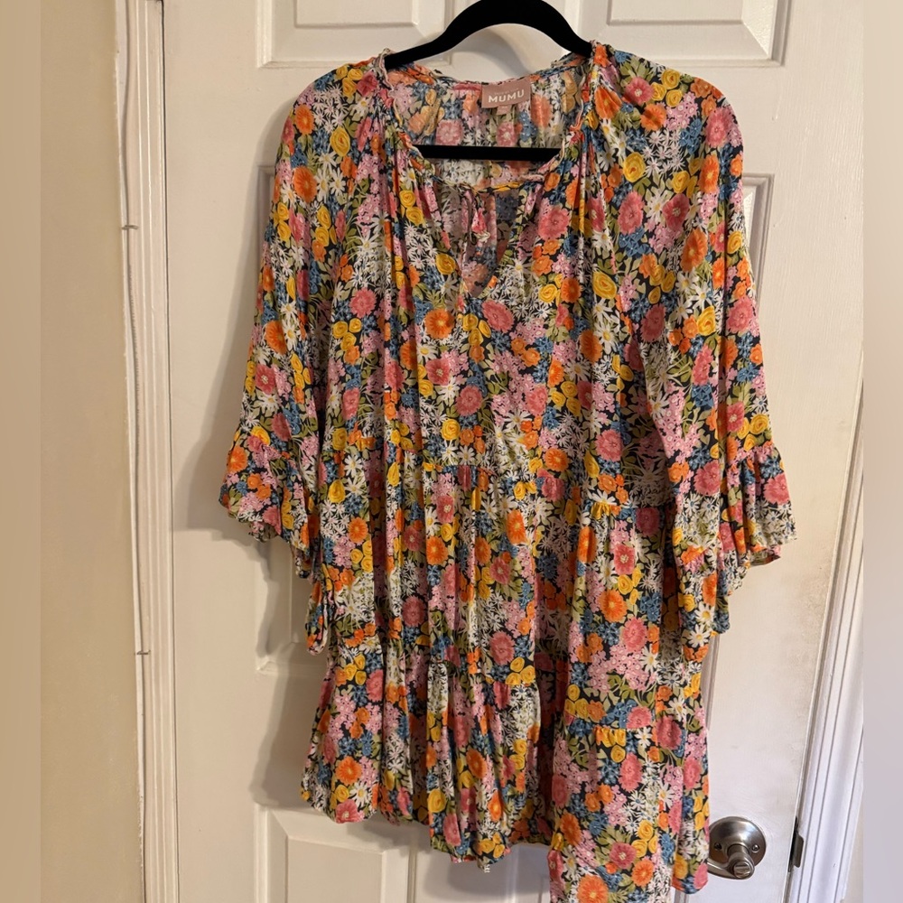 Show Me Your MuMu Pastel Floral Dress